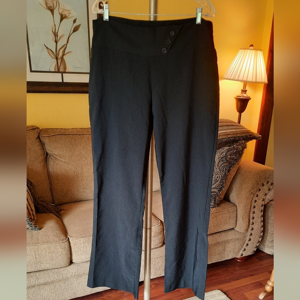 Women's NY Invasion Black Stretch Pants